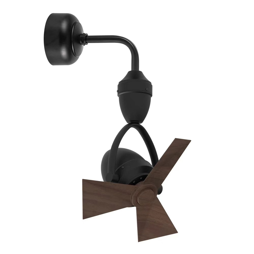 Wall ceiling fan with remote control