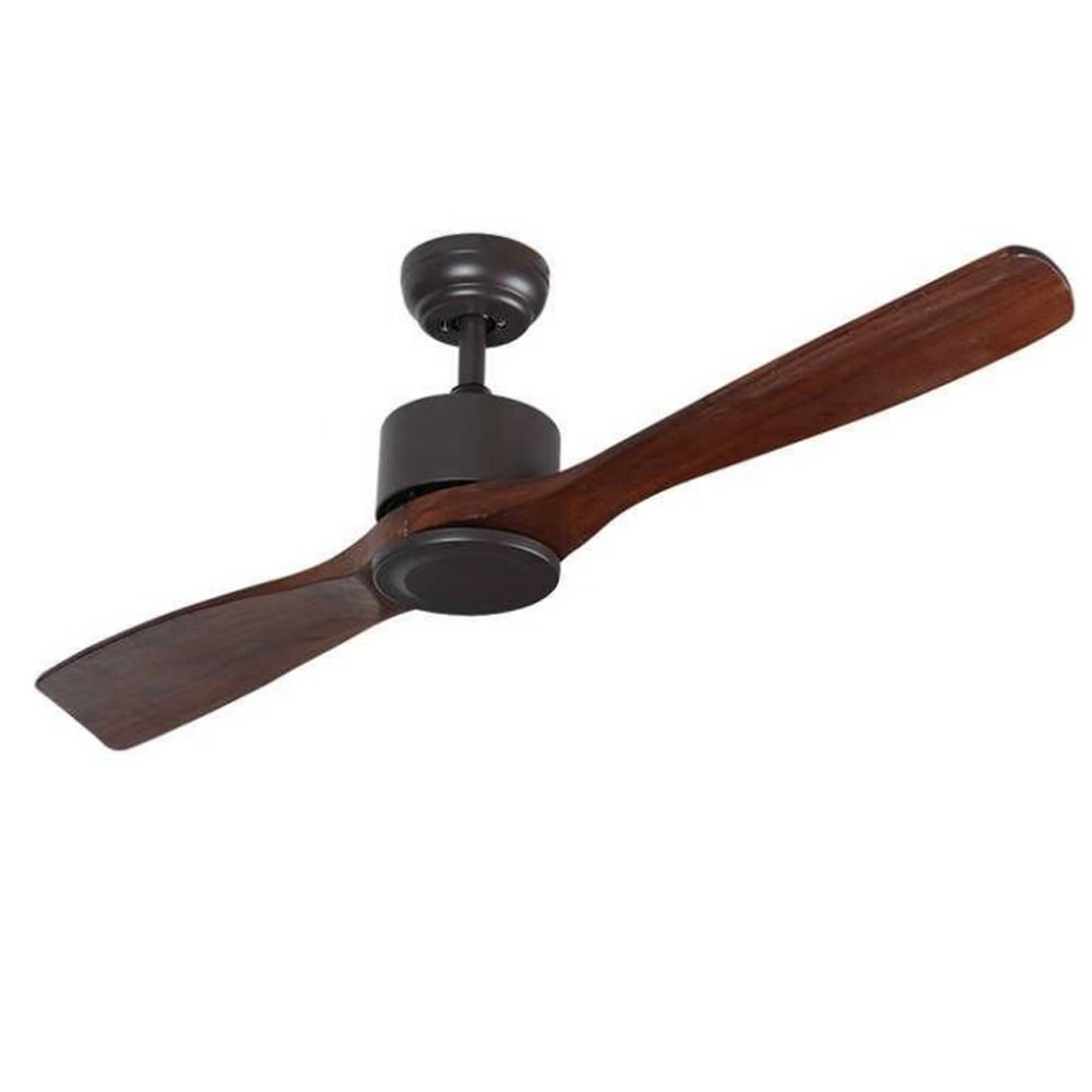 2 wood blades ceiling fan with cool air