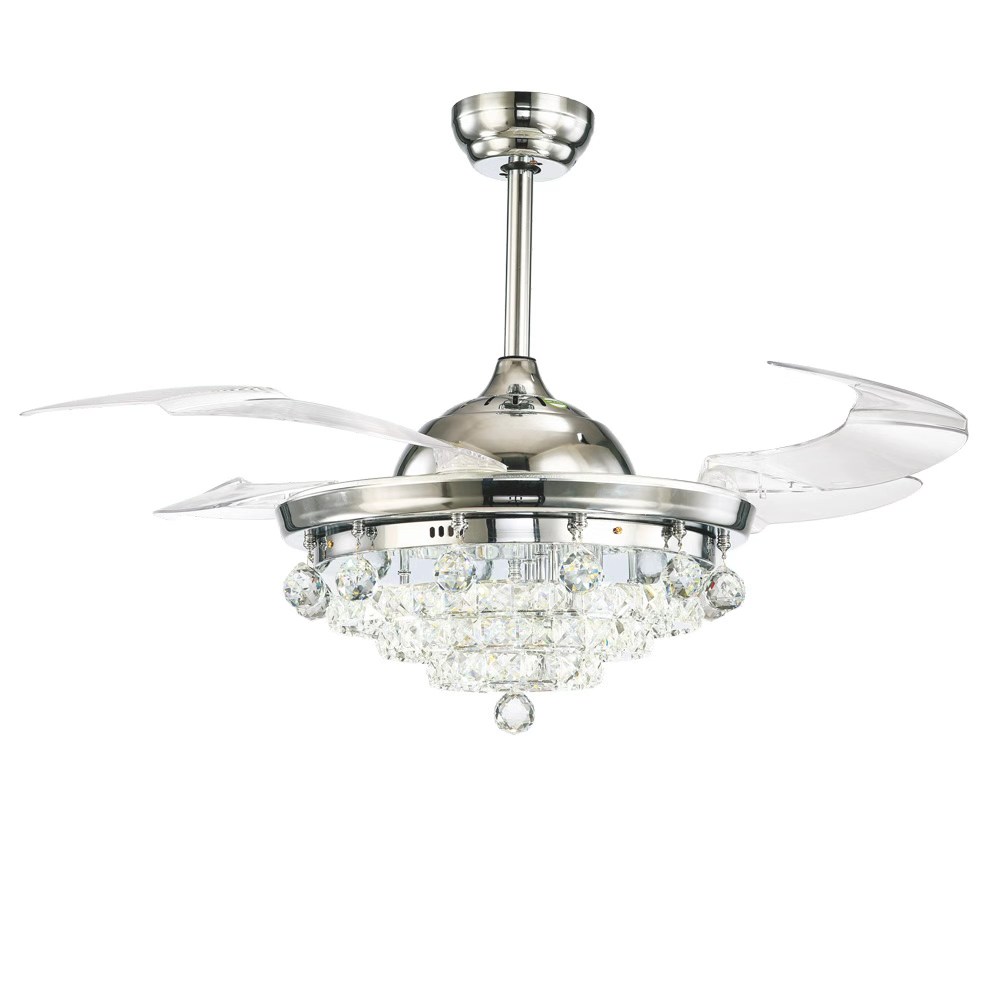 Remote control led ceiling fan light